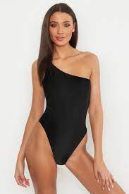 Women S Tall One Shoulder Swimsuit Boohoo Uk One Shoulder Swimsuit Swimsuits Stylish Swimwear