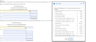 Mar 11, 2021 · this means more raw material needs to be bought for production at this level. Part Two Requirement 1 Calculate The Cost Of Goods Chegg Com