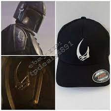 The Mandalorian Series Mudhorn Signet Symbol Insignia Logo Hats For Men Mesh Cap Men