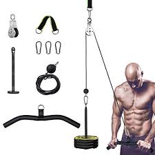 I know a few tricep dumbell i know a few tricep dumbell excercises, which one is an ideal substitute for the tricep pulldown machine? Fitness Pulley Cable System Machine With Handles For Home Gyms Diy Garage Arm Forearm Muscle Strength Training Equipment For Lat Pulldowns Biceps Curl Triceps Extensions Workout Curving Bar Gym Store