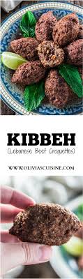 Kibbeh Lebanese Beef Croquettes Recipe Lebanese Recipes Syrian Food Food