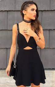 44 Gorgeous Long Haircut For Women To Be Elegant And Graceful In Any Occasion The First Hand Fashion News For Females Little Black Dress Black Dress Black Dresses Online