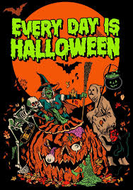 Brokehorrorfan Every Day Is Halloween With Cavity Color S New Design By Austin Pardun It S Avai Halloween Artwork Vintage Halloween Images Vintage Halloween