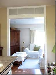 How To Make A Fake Transom Window For A Doorway Inmyownstyle Home Home Decor Interior
