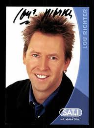 Lou Richter RAN SAT 1 Autogrammkarte Original Signiert # BC 191446
