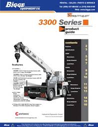 Shuttlelift 3339 Carrydeck Crane