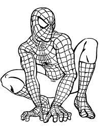 12 genial coloriage spiderman facile photograph desenhos para colorir menino infantis chat dans le chapeau