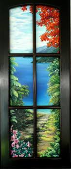 Http Images Fineartamerica Com Images Medium Large Through The Window Karin Best Jpg Window Painting Mural Art Window Art