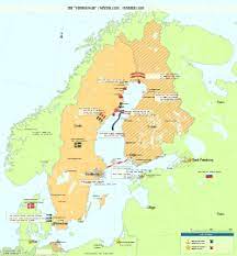 I sør grenser landet mot finskebukta, med estland på andre siden. Finskekrigen Wikipedia