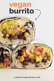 Vegan Burrito Recipe Vegan Burrito Mexican Food Recipes Burritos