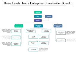 Three Levels Trade Enterprise Shareholder Board Director Org