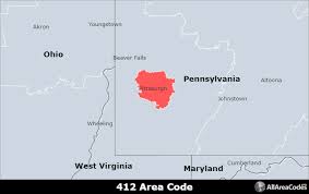 See full list on allareascodes.info 412 Area Code Location Map Time Zone And Phone Lookup