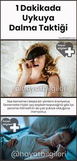 1 Dakikada Uykuya Dalma Taktigi Uyku Saglik Gobek Egzersiz