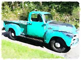 Image result for Vineyard Green 1955 Truck