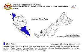 For more information and source, see on this link : Cuaca Pagi Esok Diramal Baik