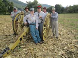 Actors to portray Kolb's Battery at Fendall Hall