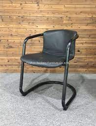 Search for retro kitchen chairs. China Industry Loft Golden Metal Retro Loft Black Dining Chair Vintage Cow Leather Dinner Waiting Chairs China Dining Room Furniture Leisure Chair