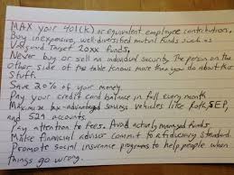 We did not find results for: This 4 6 Index Card Has All The Financial Advice You Ll Ever Need The Washington Post