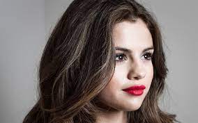 download wallpapers selena gomez 4k portrait american singer photoshoot make up unicef goodwill ambassador besthqwallpapers com selena gomez selena fotoshooting
