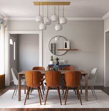 You can see that each design has some variations on them in the usage of materials, furniture, decors and others. Modern Dining Room Mirror Ideas Interior Design Ideas Havenly