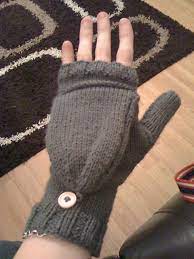 Cozy up this winter with mittens you stitched yourself! Ravelry Two Needle Simple Convertible Mitts Pattern By Natalie Jubb