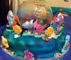 Aquarium Cake Cakecentral Com Aquarium Cake Cake Cute Cakes