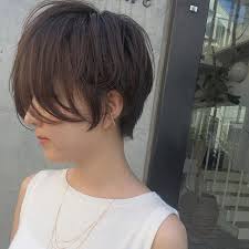 前下がりショート 硬くて量が多い髪質のお客様 紺野ショート 本日のショートヘア ヘアカタログ ショート ショートヘア ショートカット ショートボブ ボブ 髪型 ヘアアレンジ shorthair haircolor bob ハイトーン ショート女子 切りっぱなし ショートボブ ショート