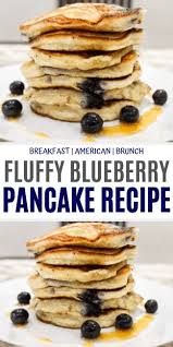 Fluffy Blueberry Pancake Recipe Sims Home Kitchen Recipe In 2020 Blueberry Pancakes Recipe Fluffy Blueberry Pancakes Recipes
