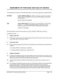 A purchase and sale agreement (p&s) is the document received after mutual acceptance on an offer, which states the closing date: Agreement Of Purchase And Sale Of Shares Template By Business In A Box