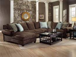 In love with this sectional brown living room decor brown family room dark brown leather sectional design pictures remodel Canape Marron Fonce Pour Le Salon Brown Living Room Decor Living Room Colors Brown Living Room