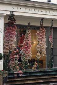 Victoria Beckham Commissions New Art Installation At Her Dover St Shop Spring Window Display Window Art Spring Window