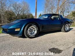 Image result for Dark Blue 1981 Corvette