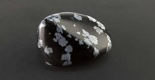 Black And White Spotted Gemstone Crystal Gemstone Meanings Gemstone Shop Academy Crystals And Gemstones Snowflake Obsidian Meaning Gemstone Meanings