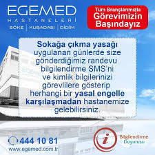 Sokaga Cikma Yasagi Uygulanan Gunlerde Egemed Hastaneleri Facebook
