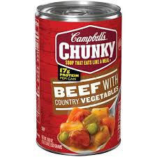 How does campbell's® use and source palm oil? Campbell S Chunky Beef With Country Vegetables Soup Hy Vee Aisles Online Grocery Shopping