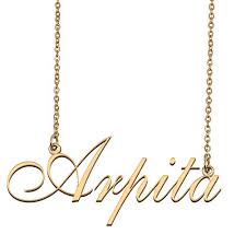 Arpita Gifts The Best Amazon Price In Savemoney Es Create good names for games, profiles. huan xun customized simple my name necklace jewelry gifts for girls arpita