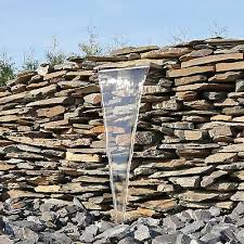 Edelstahl Wasserfall Element Mit Led Beleuchtung Fur Garten Mauer Wand Gabione 4260237348894 Ebay Led Beleuchtung Beleuchtung Wasserfall