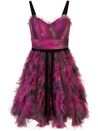 Marchesa Notte Printed Textured Cocktail Dress Farfetch In 2020 Petite Cocktail Dresses Dresses Cocktail Dress