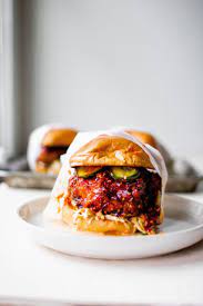 Spicy Korean Fried Chicken Sandwiches Recipe Fried Chicken Burger Fried Chicken Sandwich Korean Fried Chicken