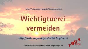 Wichtigtuerei Yogawiki