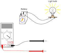 Total voltage of the battery = 3 x 2 = 6 v. Basic Ammeter Use Worksheet Basic Electricity