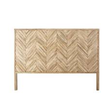 Tete De Lit 180 En Acajou Et Rotin Manari Sur Maisons Du Monde Piochez Parmi Nos Meubles Et Objets Deco Et Faites Le Plein En 2020 Cabeceras Cabeceras De Madera Camas