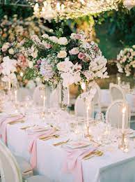 3 Floral Arches 3 Designer Gowns And A Sea Of Pastel Hues Pastel Wedding Theme Pastel Pink Weddings Pastel Wedding Decorations