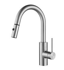 Get free shipping on qualified kraus faucet parts or buy online pick up in store today in the plumbing department. Kraus Kpf 2620ch Oletto 15 3 4 Single Handle Deck Mounted Pull Down Kitchen Faucet With Finish Chrome