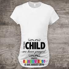 Rainbow Maternity Shirt Etsy