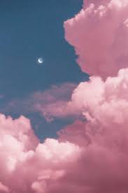 خلفيات سماء وغيوم ورديه