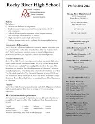 Only ny and mn have bhps thus far. Rocky River High School Program Of Studies