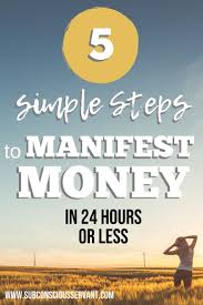 This is the ultimate manifesting money mantra that will change your situation once and for all. How To Manifest Money In 24 Hours 5 Simple Steps Manifesting Money Money Affirmations Law Of Attraction Money