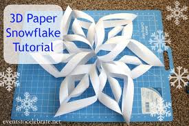 How To Make A 3d Paper Snowflake Frozen Party Decorations Frozen Theme Party Frozen Crafts
