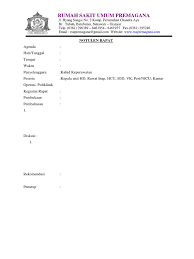 See full list on star4hire.com Form Notulen Rapat Pdf